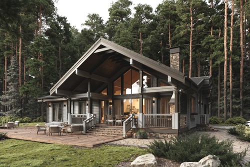 Luxury prefabricated log - luxury,